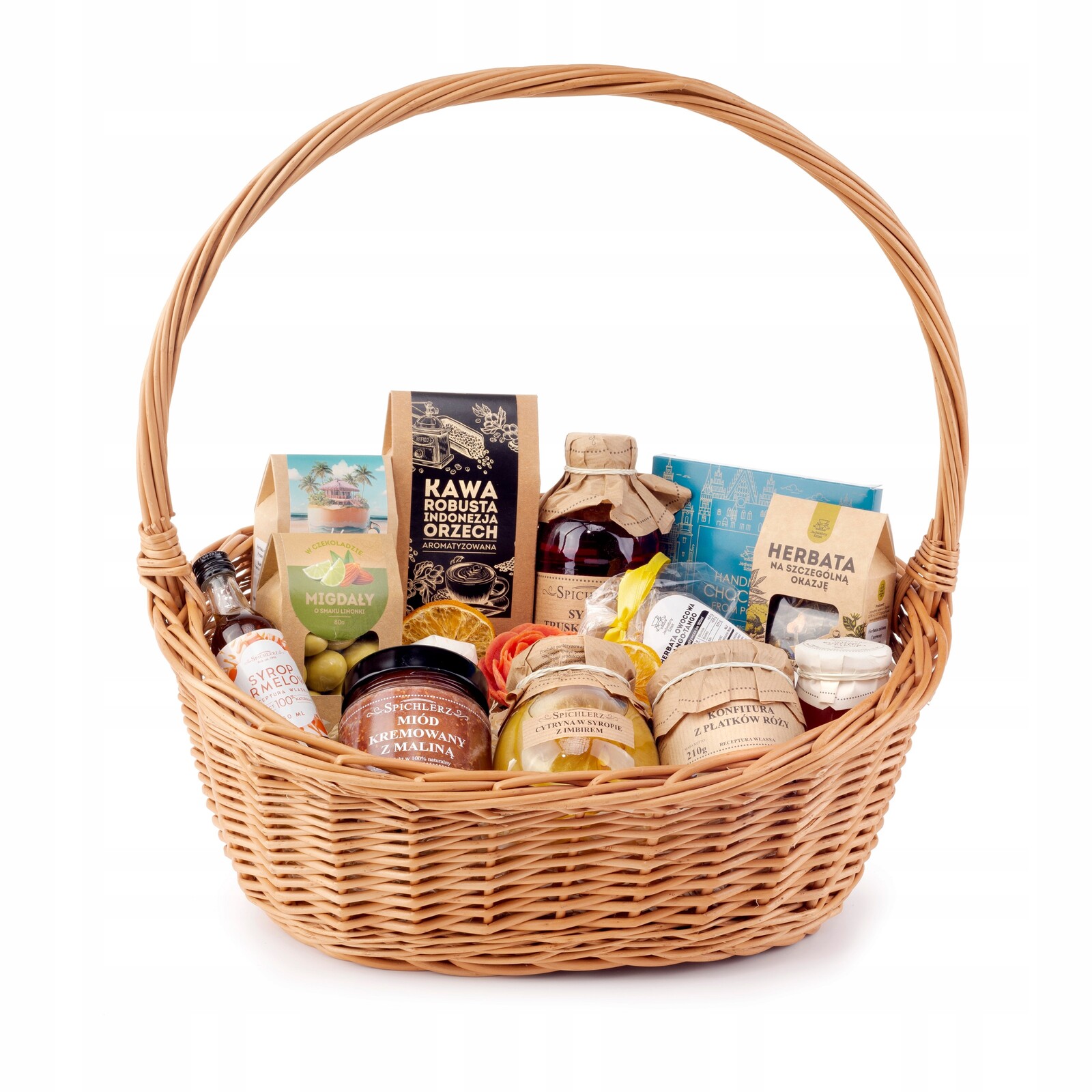 Elegantní Narozeninový Koš na med sada pro maminku dárek k výročí svatby