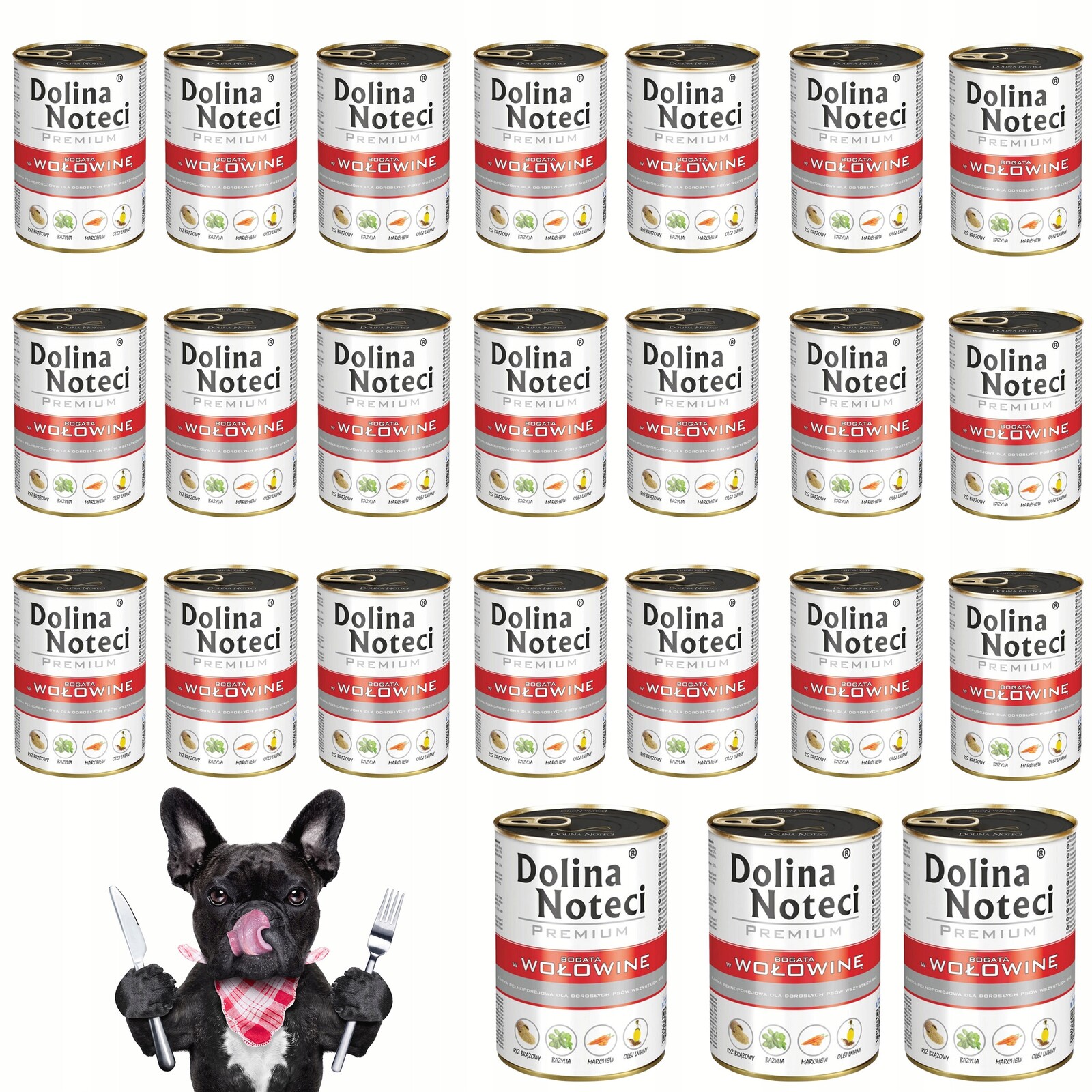 Dolina Noteci Premium Krmivo pro psa Hovězí 24x400g