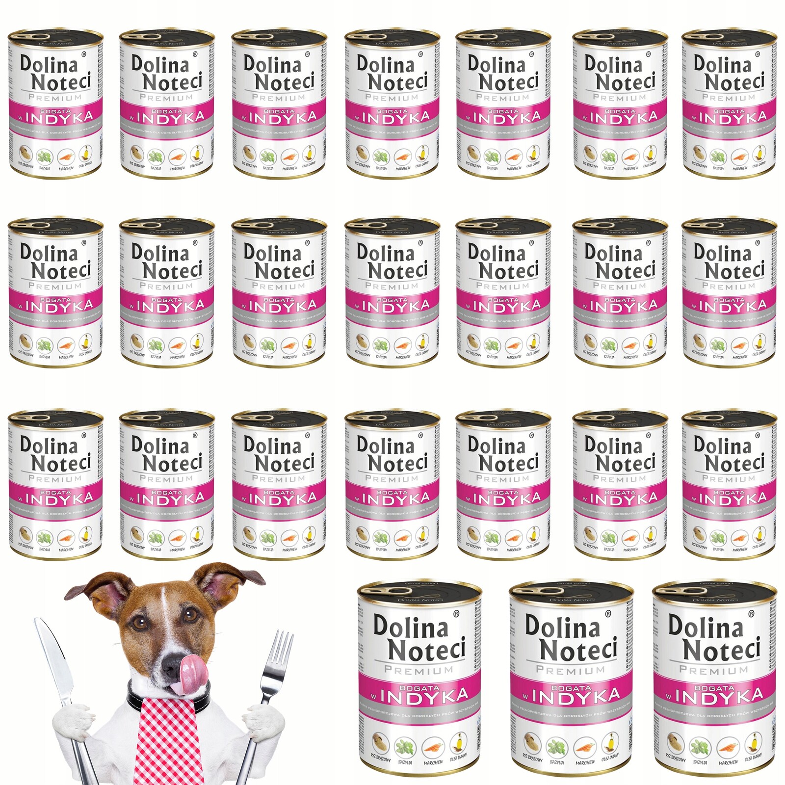 Dolina Noteci Premium Krmivo pro psa Krůta 24x400 g