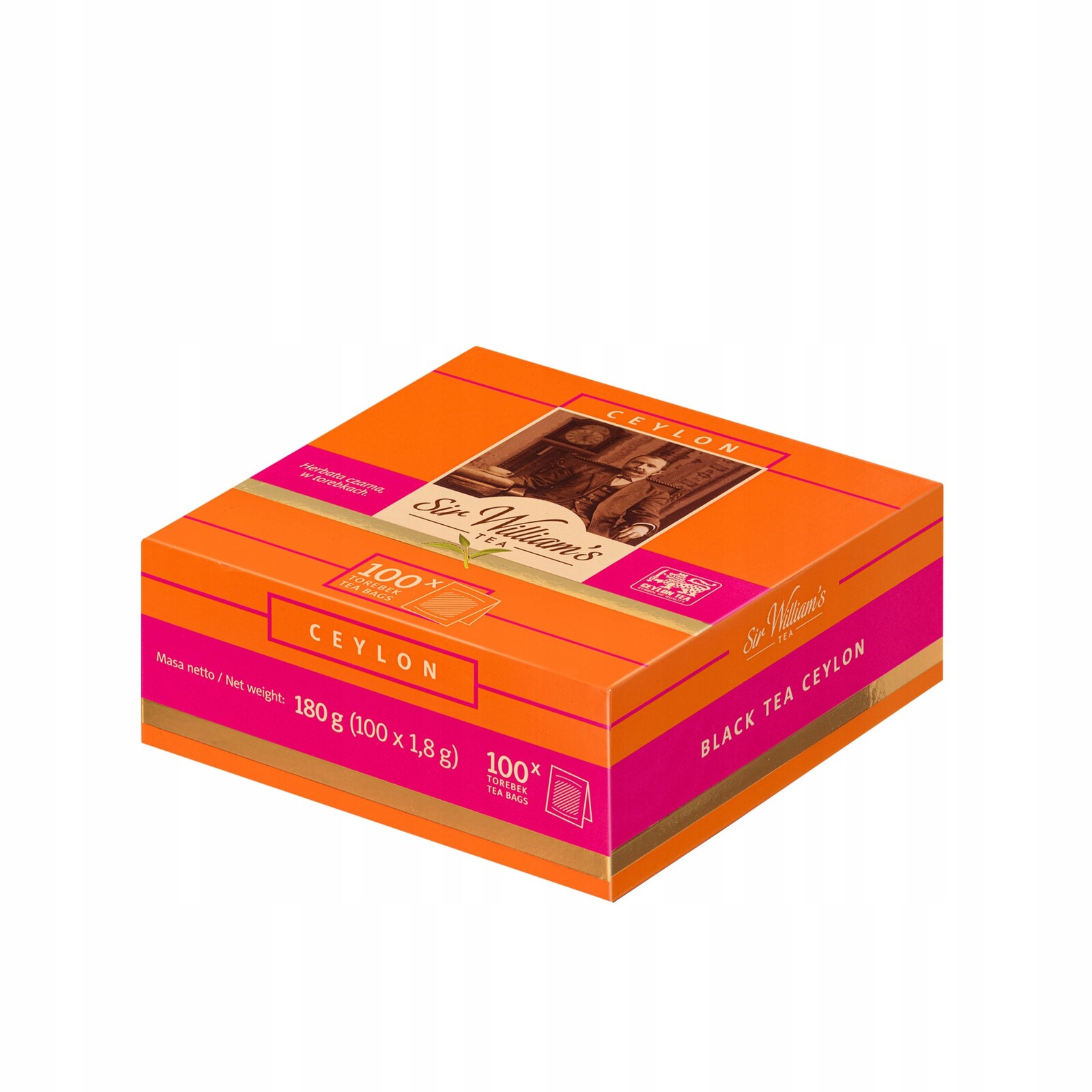 Sir William's Tea Ceylon 100 sáčků