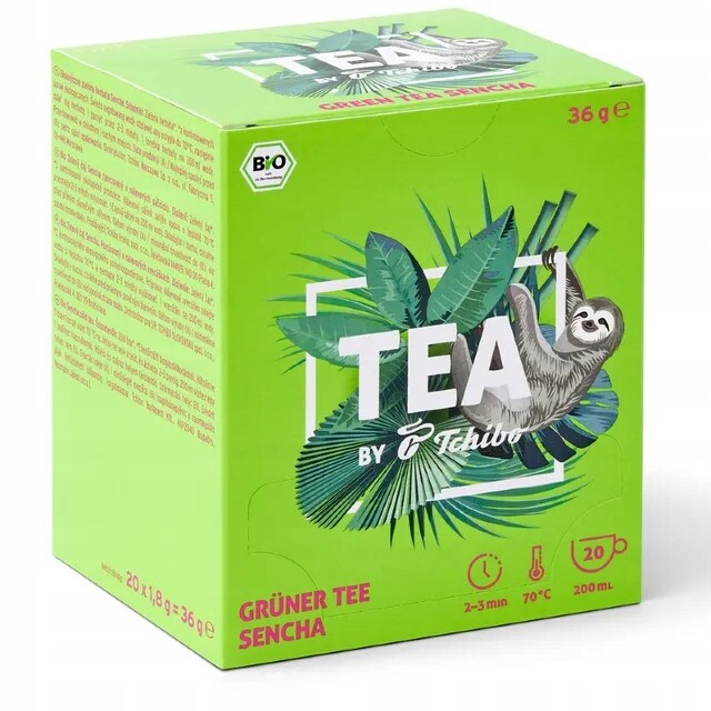 Tea by Tchibo Ekologický zelený čaj typu Sencha 36 g