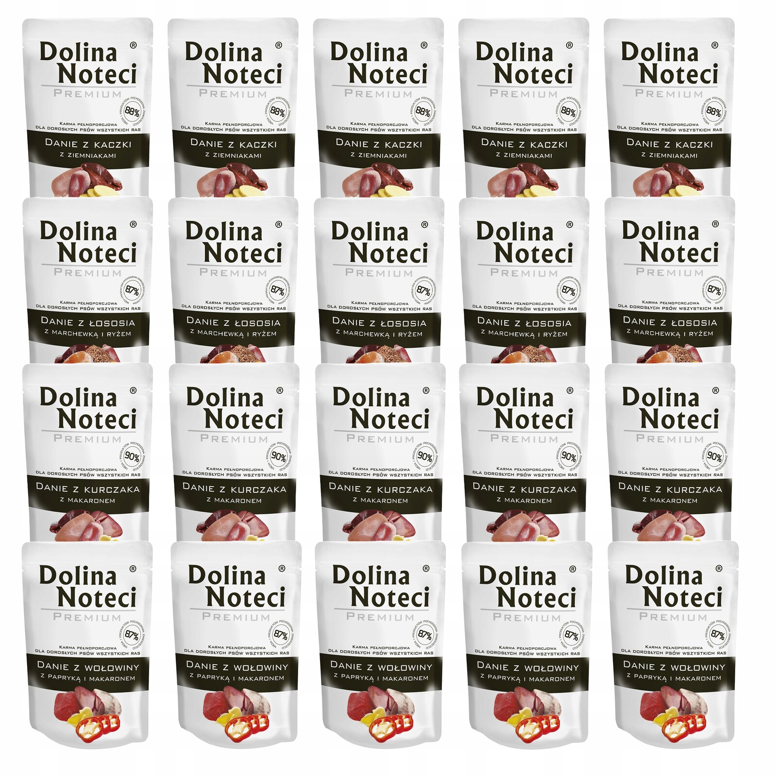 Dolina Noteci Krmivo pro psa Mix Chutí 20 x 300 g