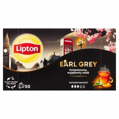 Lipton Čaj černý English Breakfast 50 sáčků