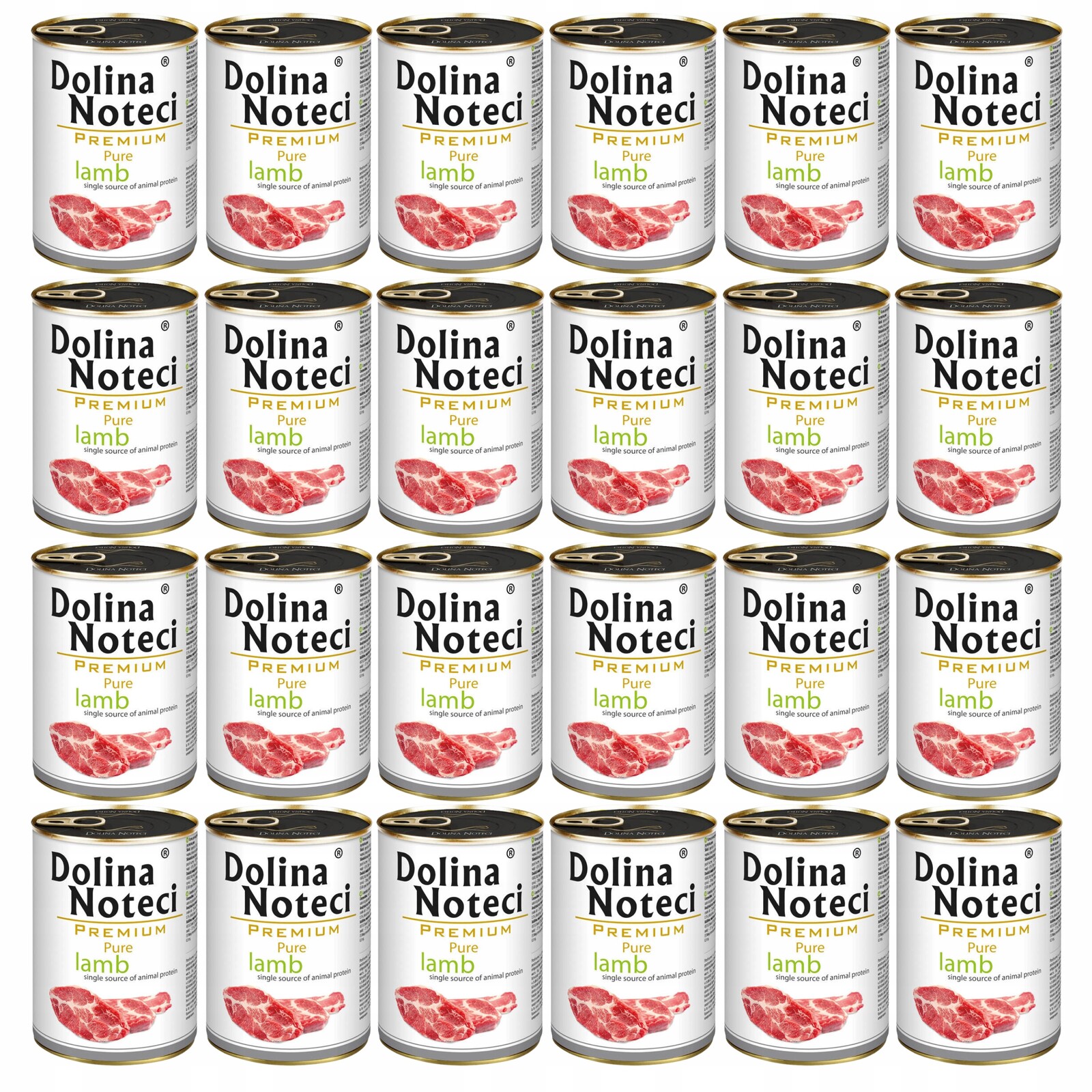 Dolina Noteci Premium Pure krmivo pro psy jehněčí 12 x 400 g