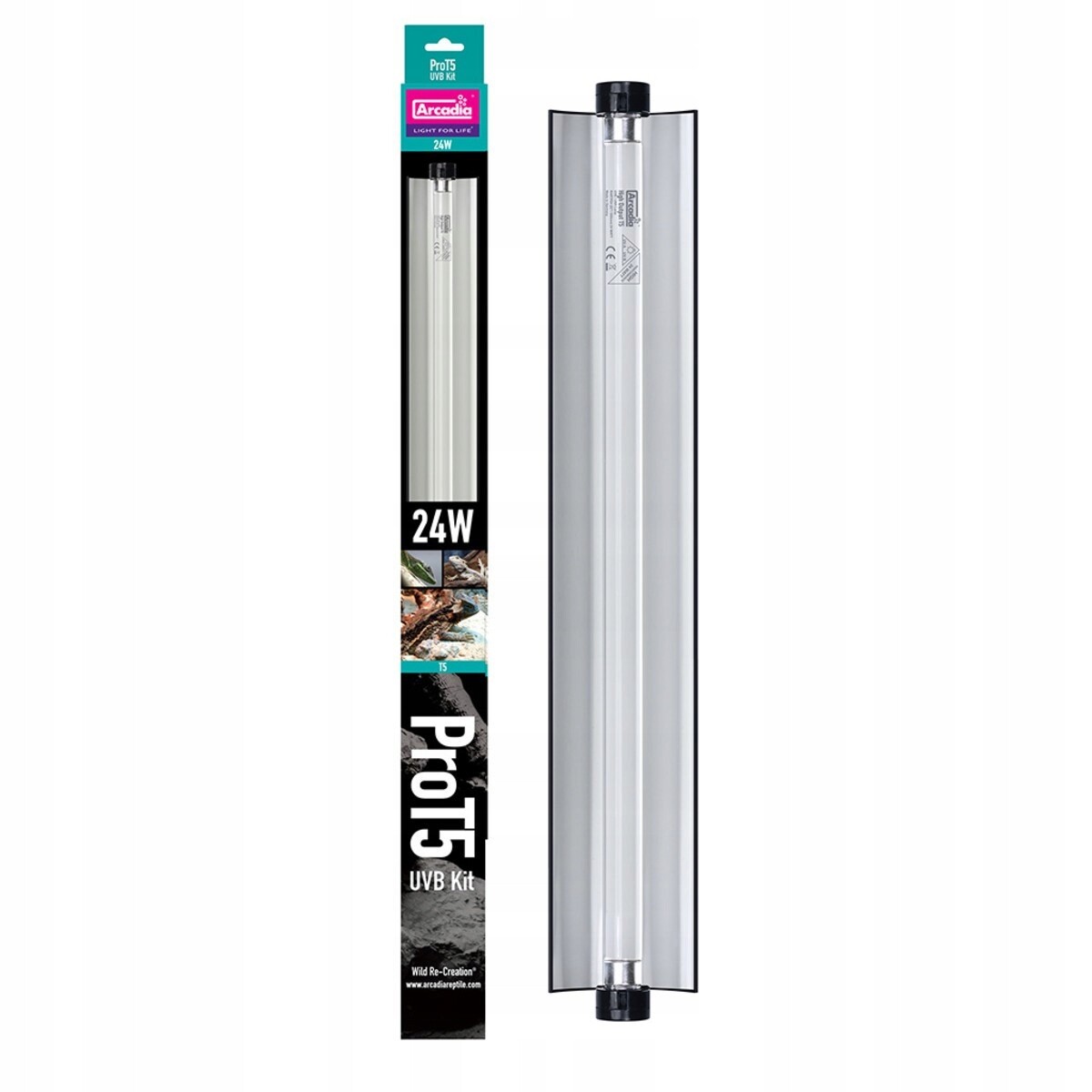 Objímka Arcadia Pro T5 Uvb Kit 24 W