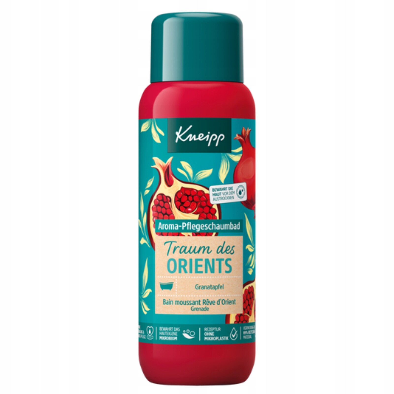 Kneipp Granátové jablko Orientální sen, pěna do koupele aromatická 400 ml