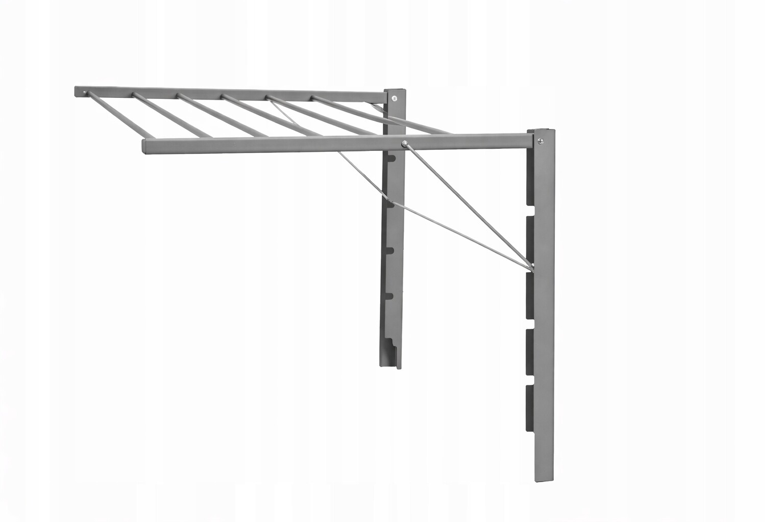 Sušák na prádlo a balkonová prádlo Majka stříbrná 70 cm