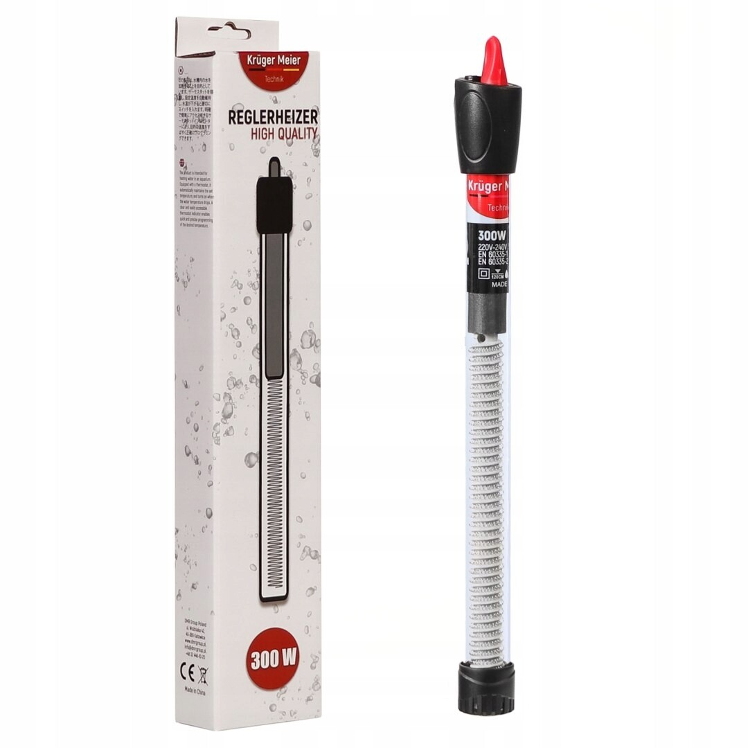 Kruger Meier Reglerheizer 300W – ohřívač s termostatem pro akvárium