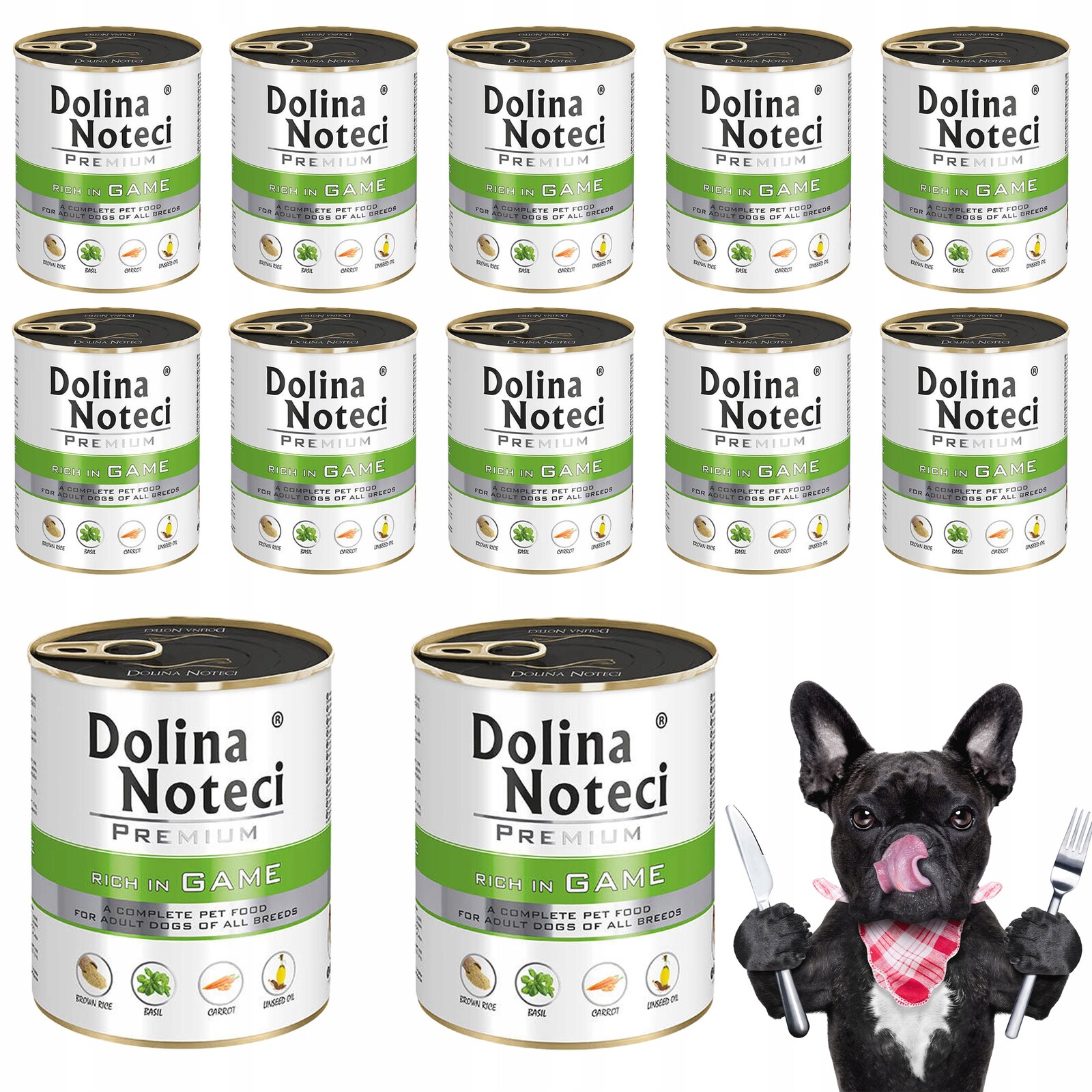 Dolina Noteci Premium Krmivo pro psa Zvěřina 12 x 800 g