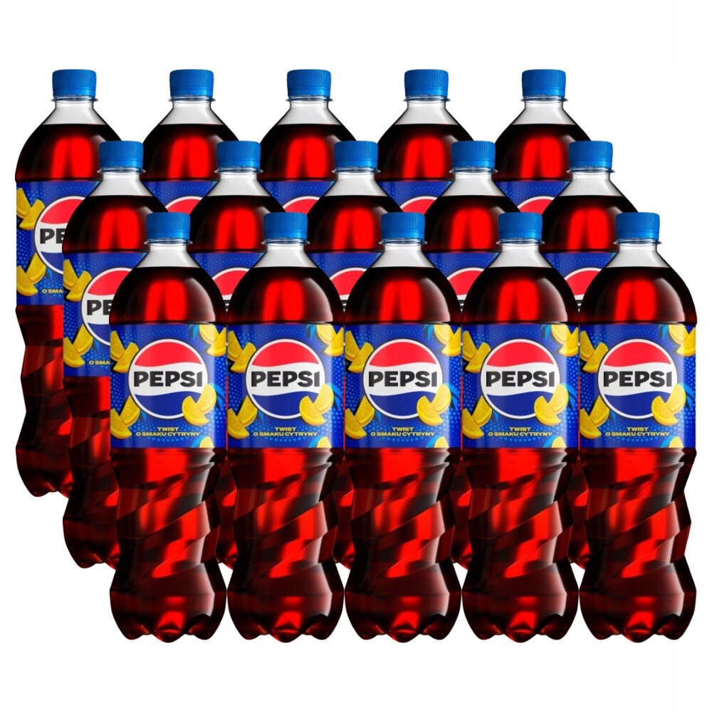 Pepsi twist sycený nápoj s přídavkem citronu 850 ml x 15 kusů