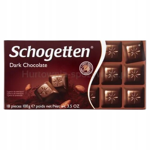 Schogetten Čokoláda Dark 100 g