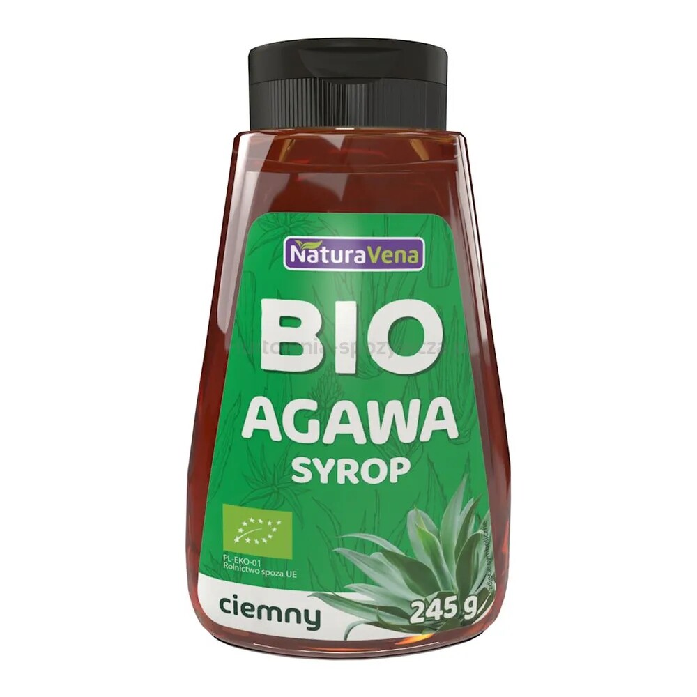 Naturavena Bio Agávový sirup Tmavý 245 g