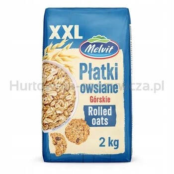 Melvit Ovesné vločky 2 kg XXL