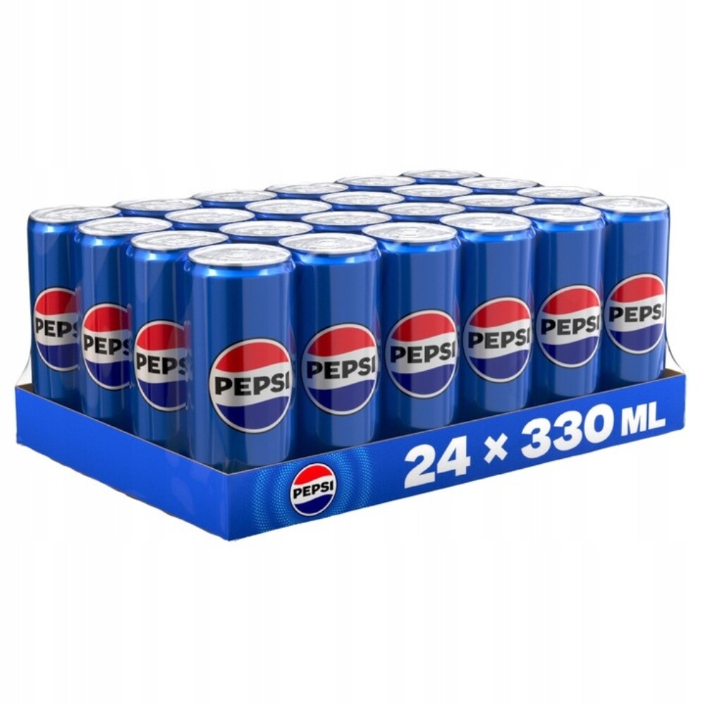 24X Sycený nápoj Pepsi 330 ml Original Drs Kauce Cola