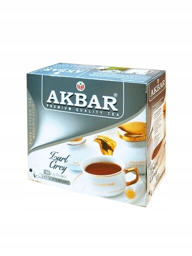 Akbar Earl Grey čaj 100 sáčků