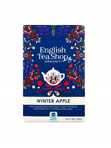 English Tea Čaj Bio Winter Apple 20 sáčků