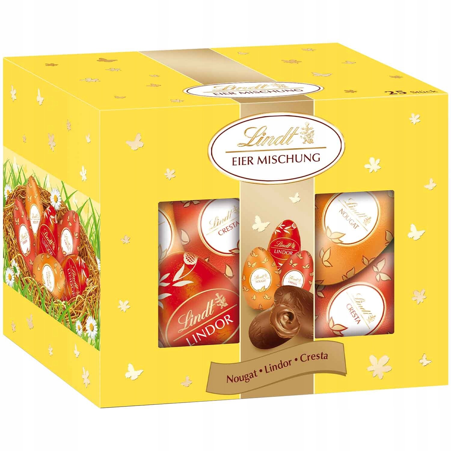 Lindt Alkohol Spezialitaten velikonoční vajíčka 450 g 25 kusů