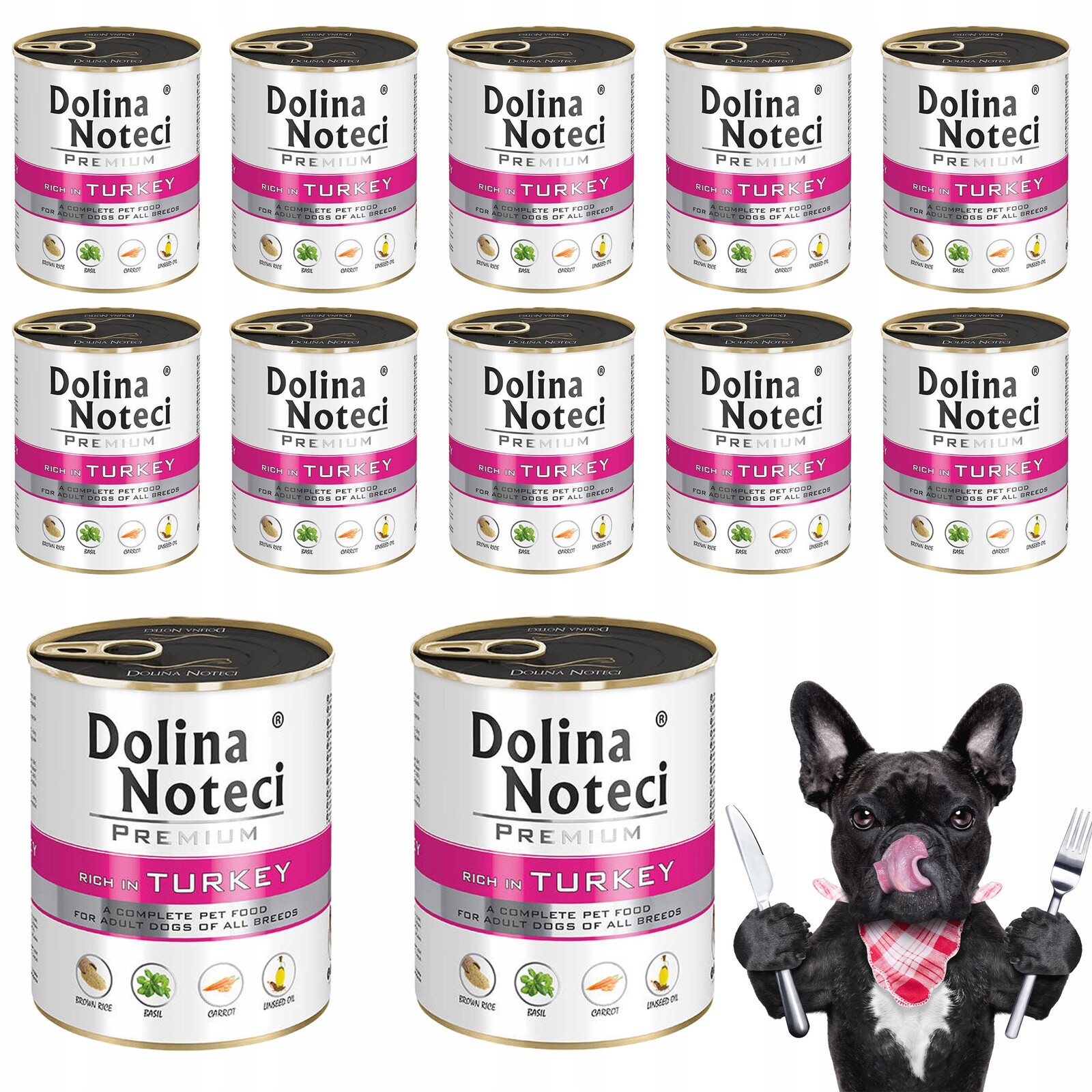 Dolina Noteci Premium Krmivo pro psa Krůta 12 x 800 g