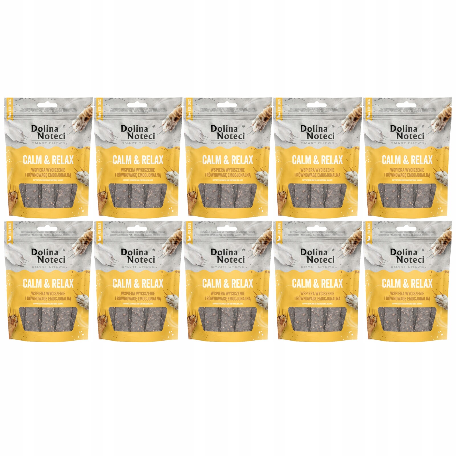 Dolina Noteci Smart Chews Calm & Relax psí pamlsek 10 x 100 g