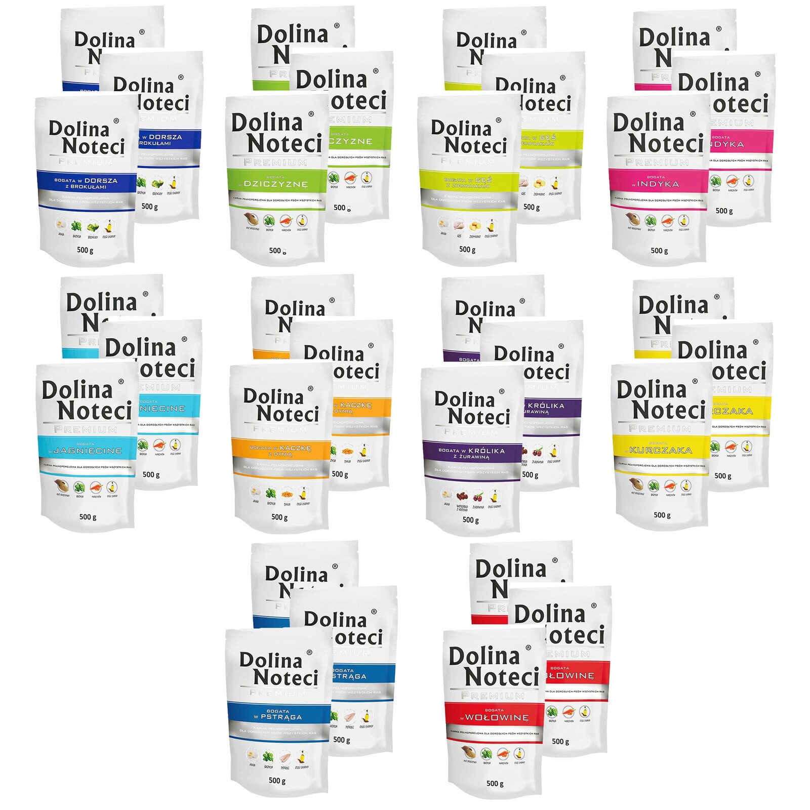 Dolina Noteci Premium Sáček mix chutí 30 x 500 g