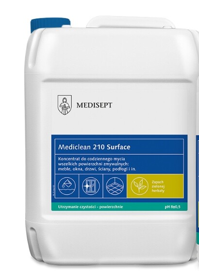 Přípravek Na Omyvatelné Povrchy Mediclean MC 210 5 L Zelený Čaj