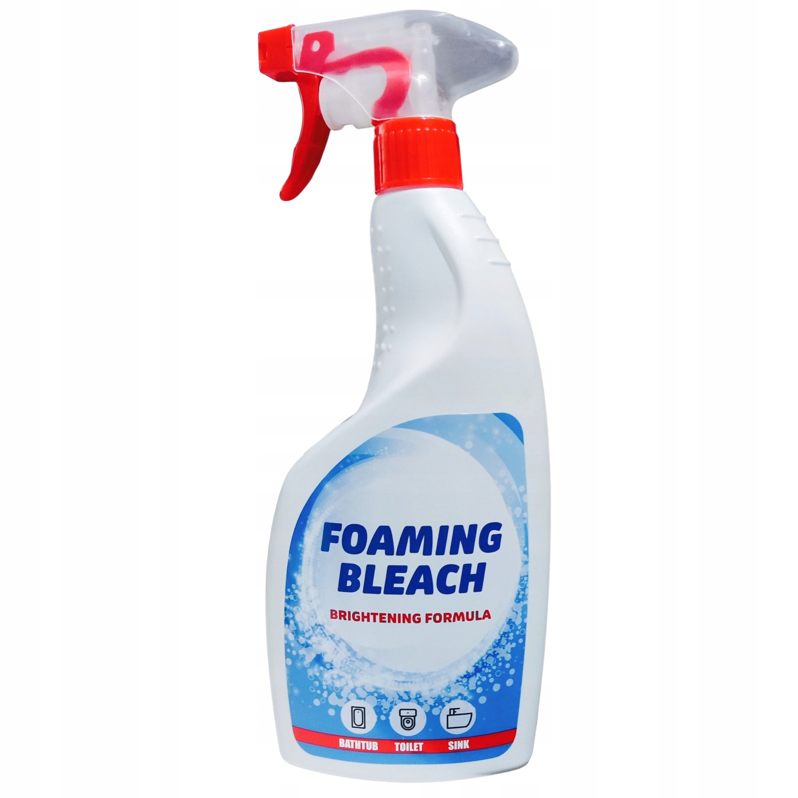 Tekutý bělicí prostředek v pěně, bělidlo pro sanitární zařízení 750 ml