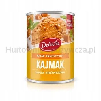 Delecta Kajmak Tekutý Karamel Tradiční 400 g