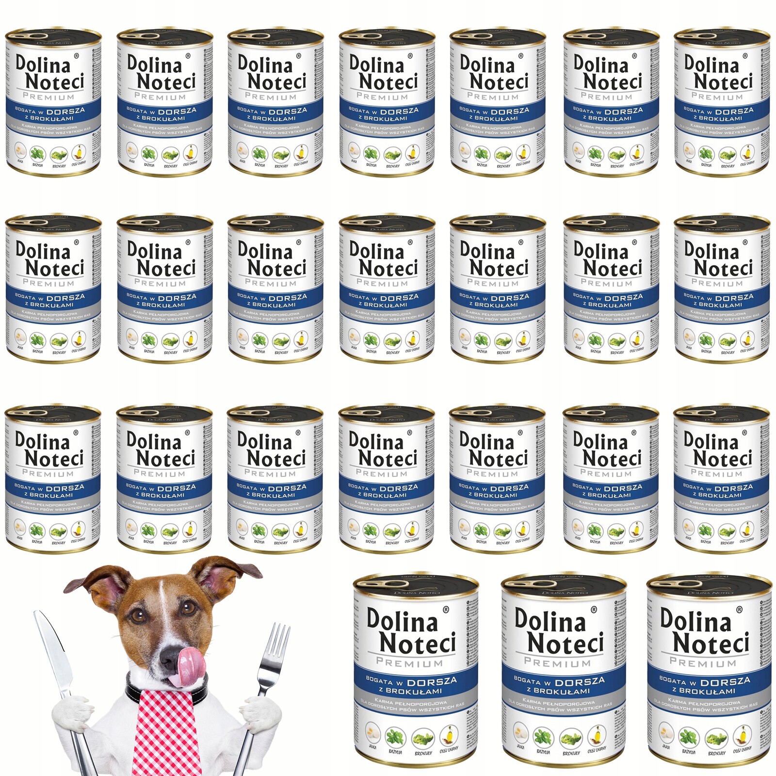 Dolina Noteci Premium Příčesek Krmivo pro psa mokrá konzerva 24 x 400 g