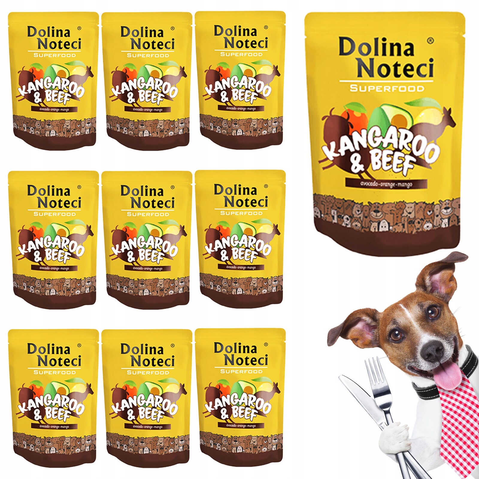 Dolina Noteci Superfood pro psa Kangur 10 x 300 g