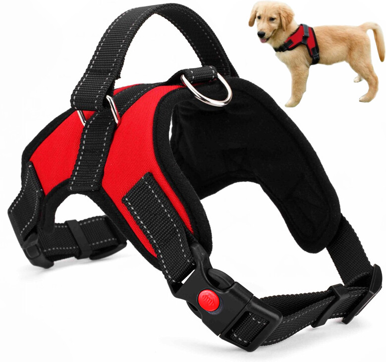 Silné Postroje Pro Psa Bez Tlačení Lehké S 50-62 CM