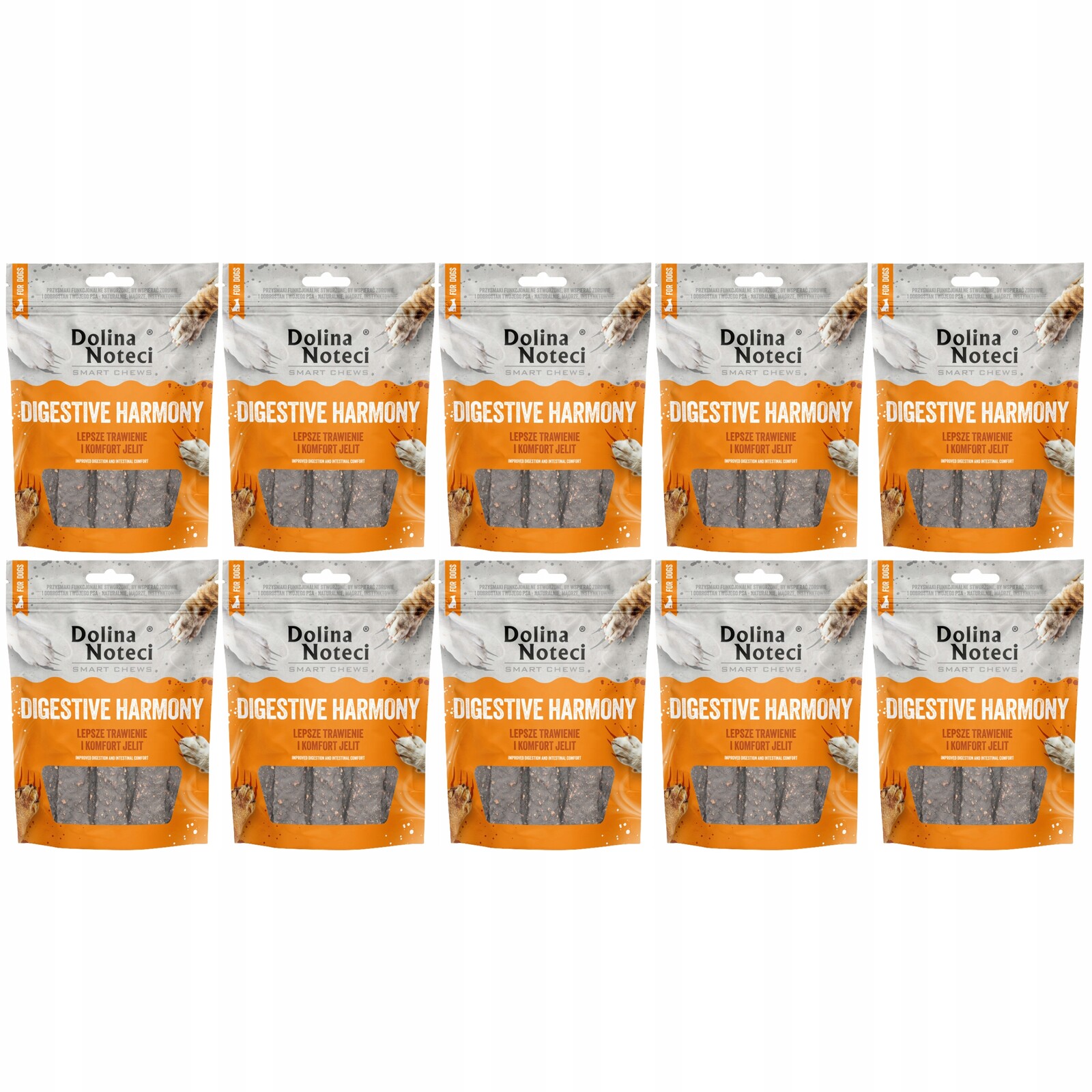 Dolina Noteci Smart Chews Digestive Harmony psí pamlsek 10 x 100 g