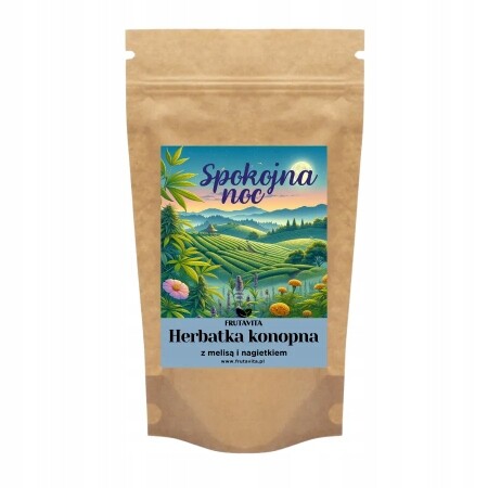 Frutavita Konopný čaj „Klidná noc“ s meduňkou a měsíčkem 50 g S