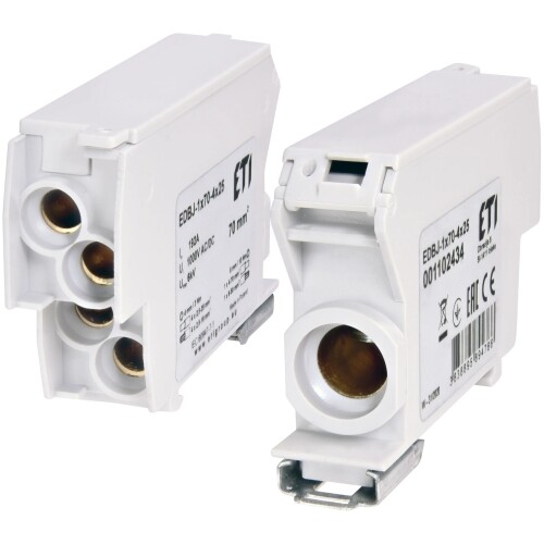 Distribuční blok ETI EDBJ-1x70-4x25  šedá 001102434