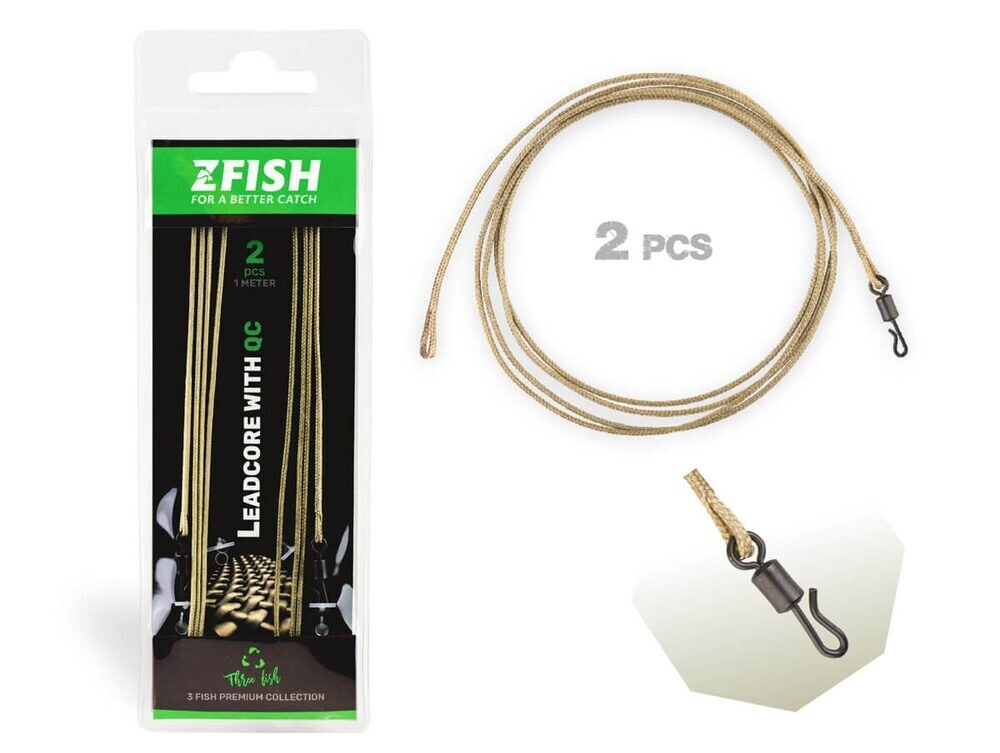 Zfish Montáž Leadcore QC 2ks