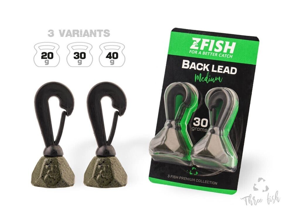 Zfish Olovo Back lead 2ks - 20g
