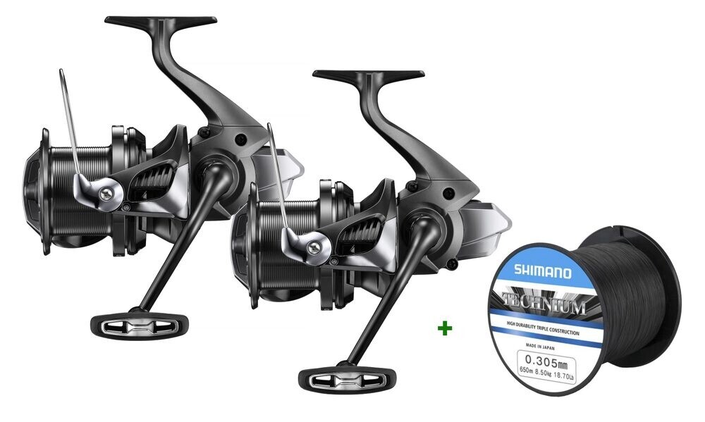 Shimano Naviják Aerlex XTC 14000 2ks + Vlasec Technium PB 0,28mm Zdarma