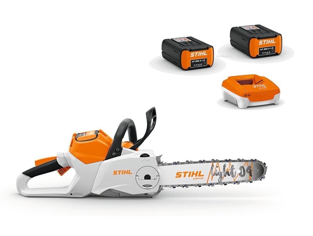 Aku řetězová pila STIHL MSA 220 C-B SET (AL 301+2xAP 300 S)