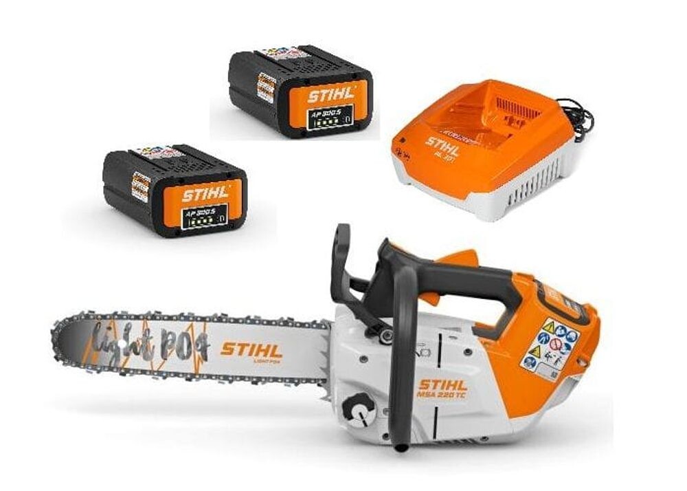Aku řetězová pila STIHL MSA 220 TC-O SET (AL 301+2xAP 300 S)