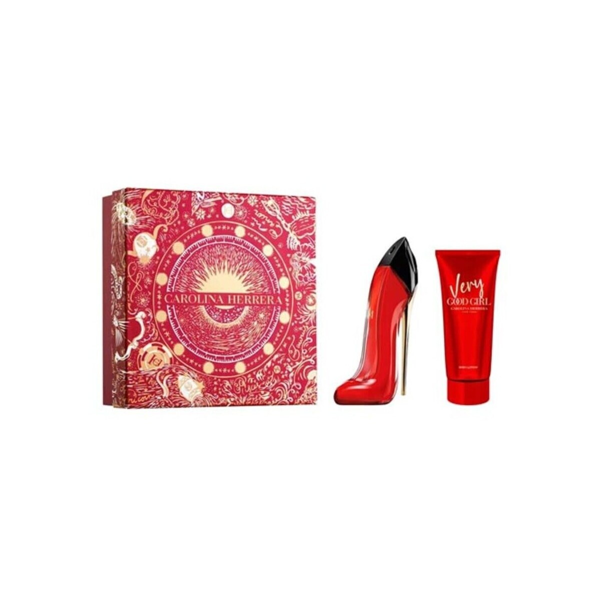 Carolina Herrera  Good Girl Very  Parfém 80ml 2 Piezas  ruznobarevne