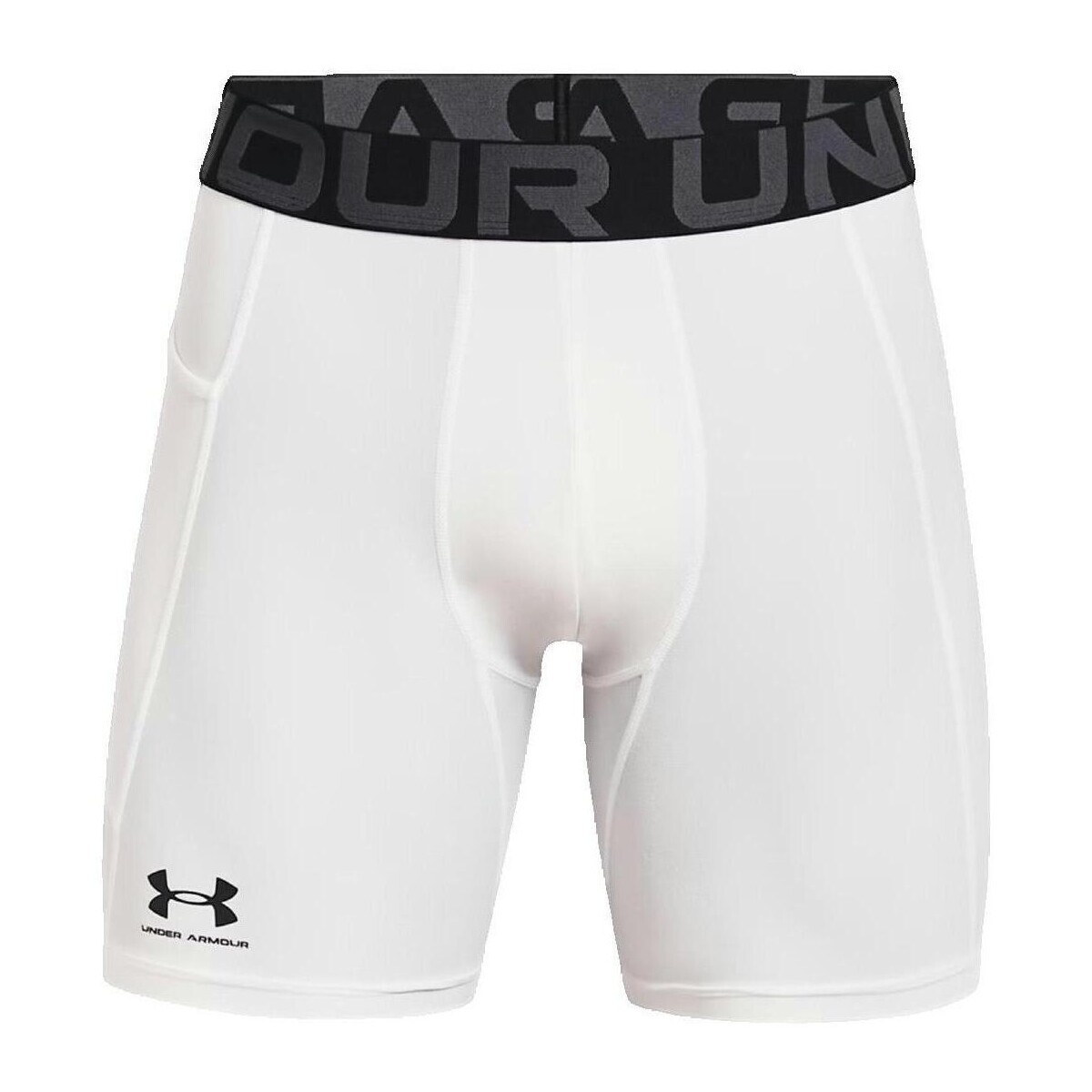Under Armour  Short De Compression Heatgear  Bílá