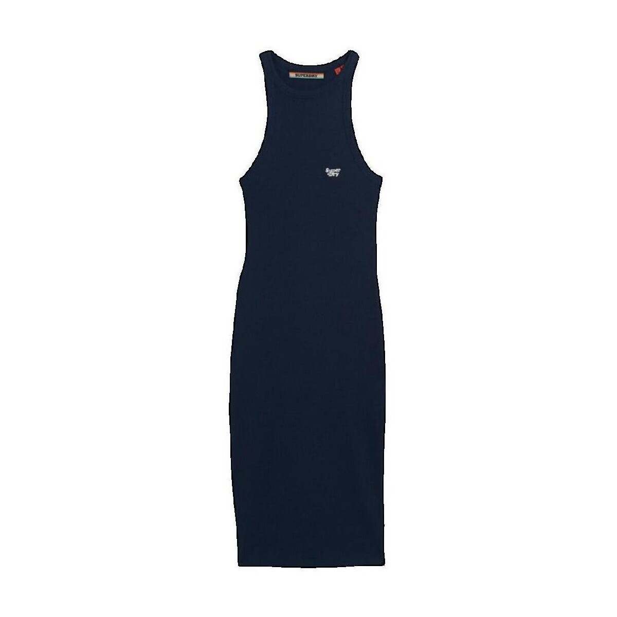 Superdry  Rib Bodycon  Modrá