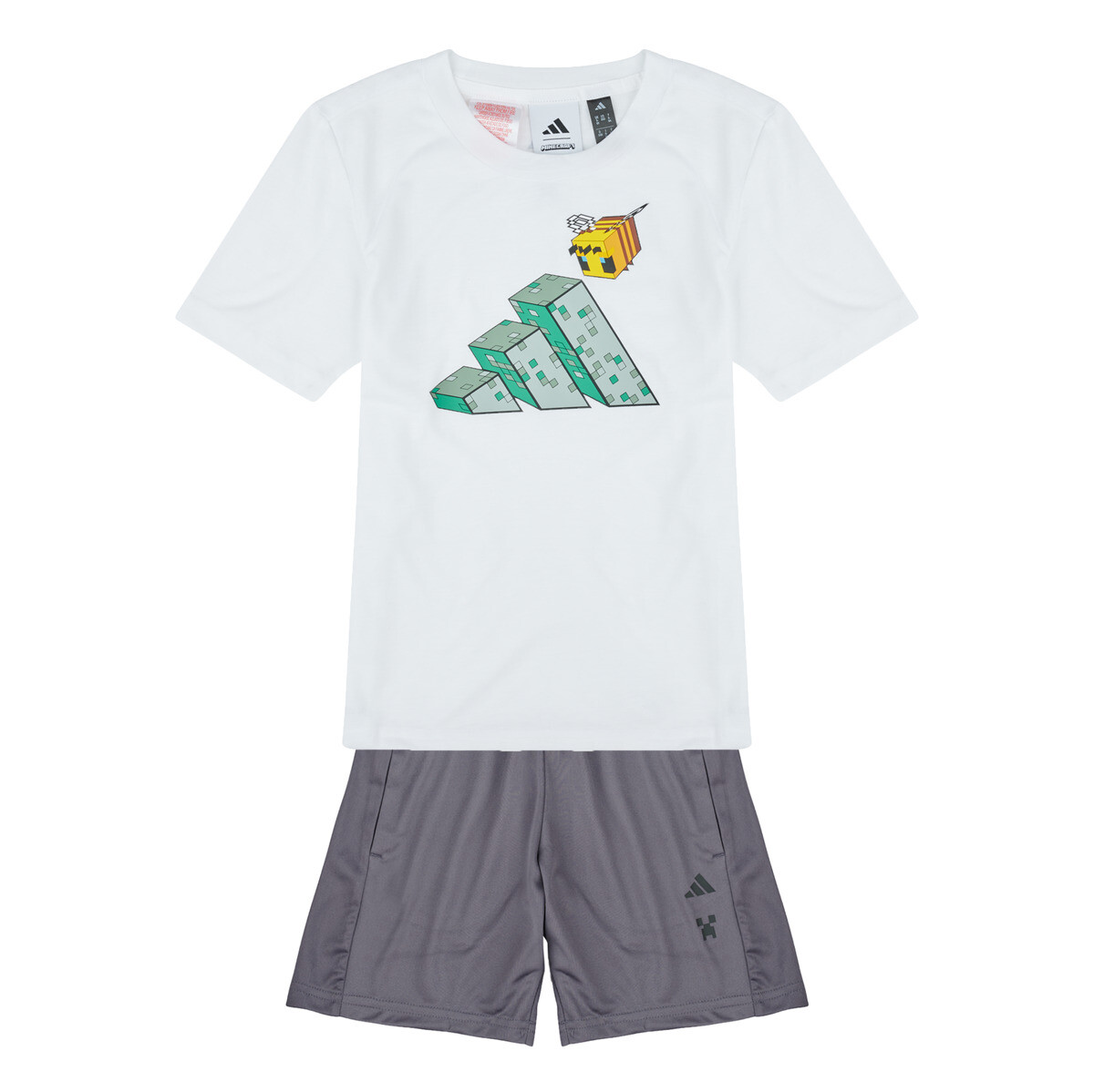 adidas  Essentials Tee Set Kids  Bílá