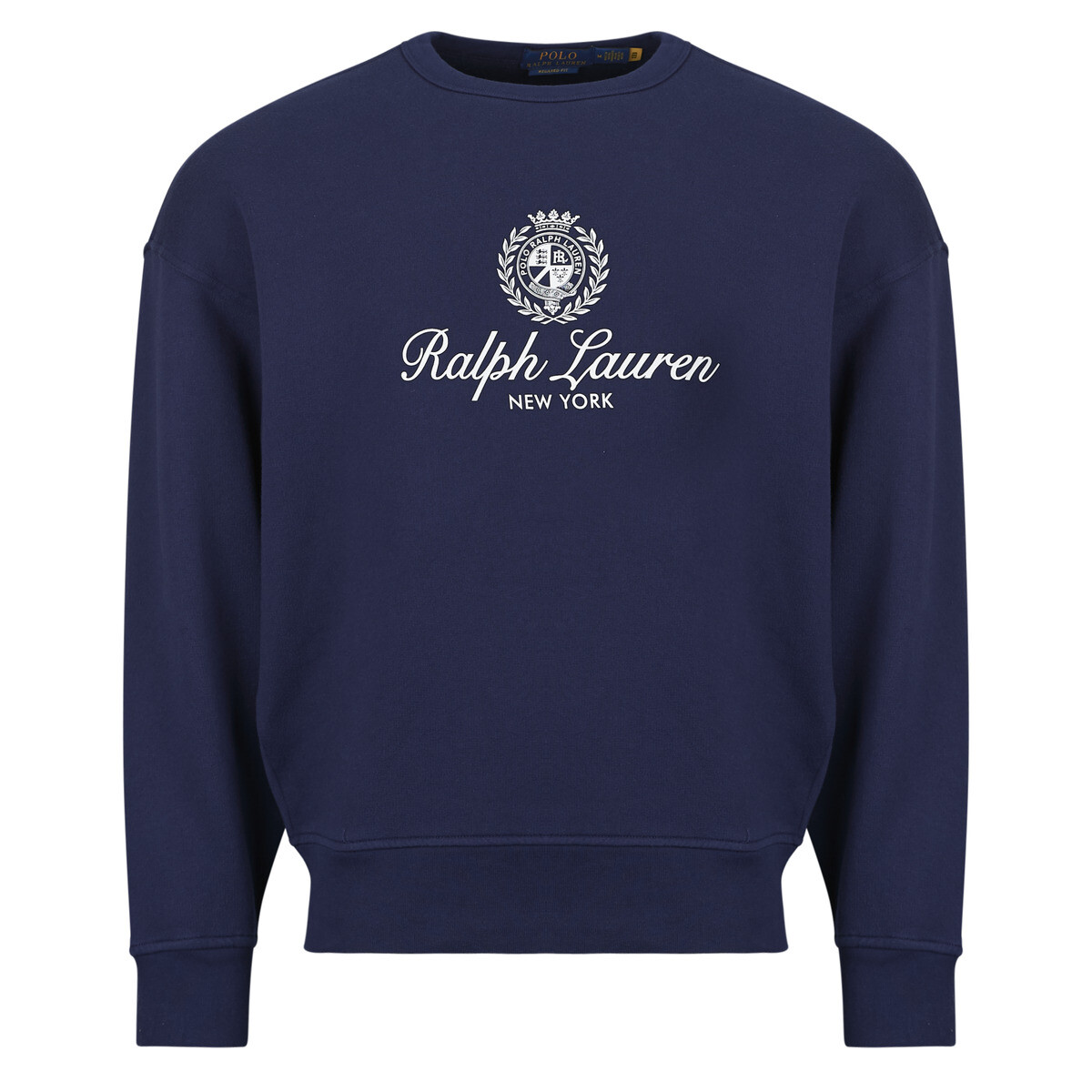 Polo Ralph Lauren  SWEAT CREWNECK CREST  Tmavě modrá