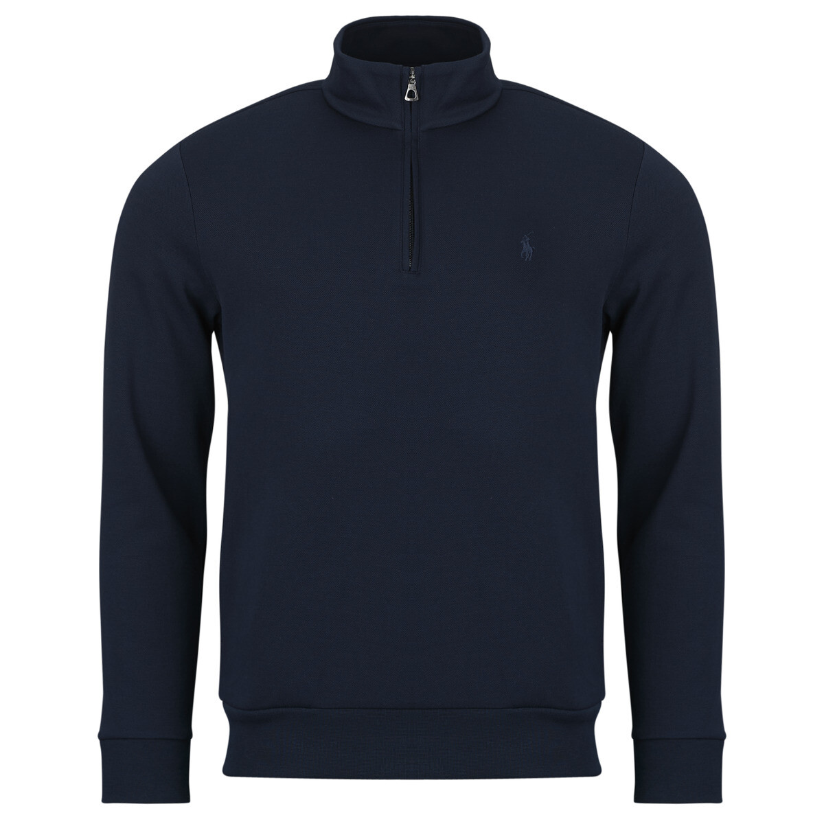 Polo Ralph Lauren  SWEAT 1/2 ZIP EN DOUBLE KNIT TECH PIQUE  Tmavě modrá