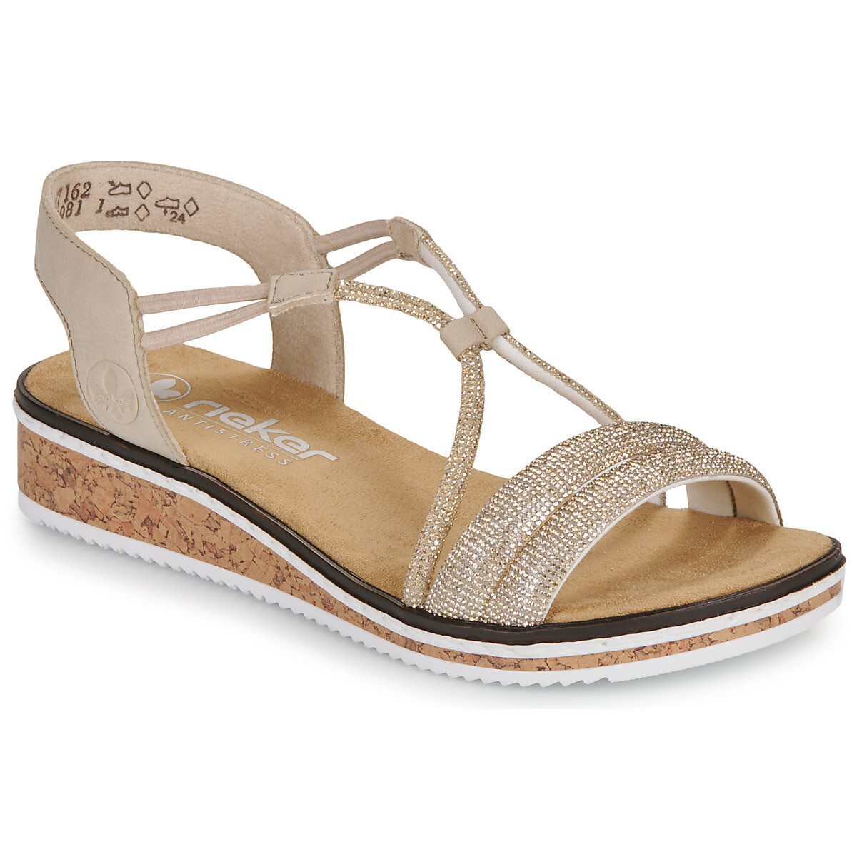 Rieker  V3671-62  Béžová