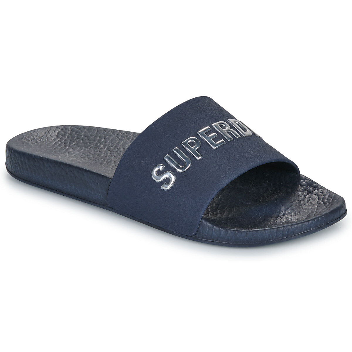 Superdry  Premium Metallic Pool Slide  Modrá