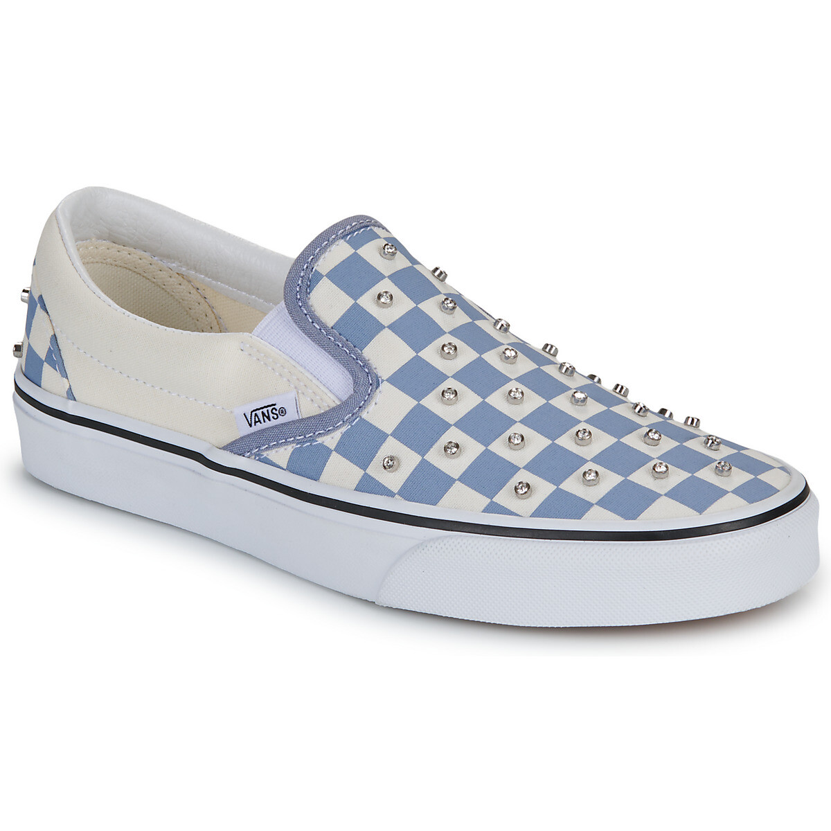 Vans  Classic Slip-On RHINESTONE Glacial Slate  Modrá