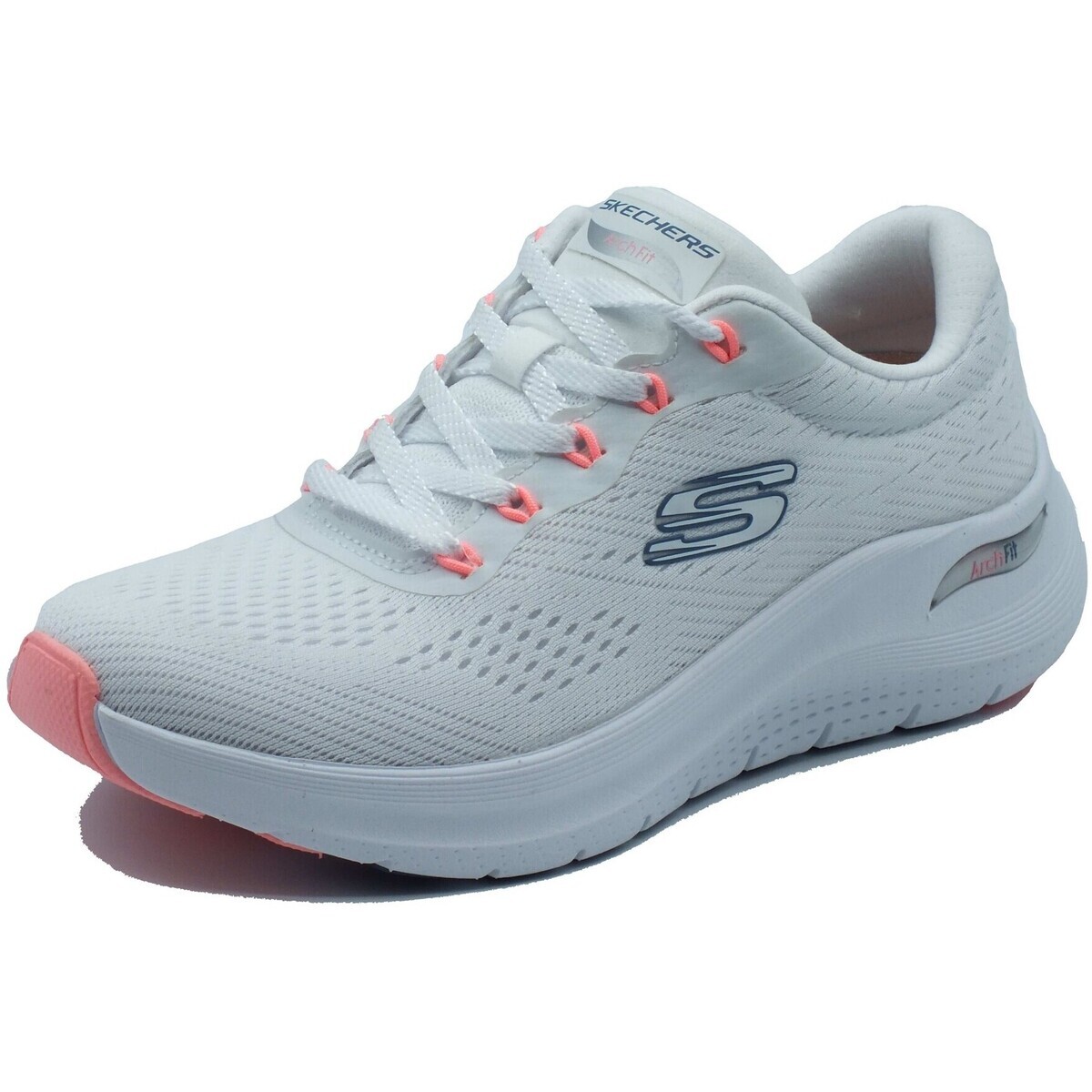 Skechers  150051 Arch Fit Big League White Pink  Bílá