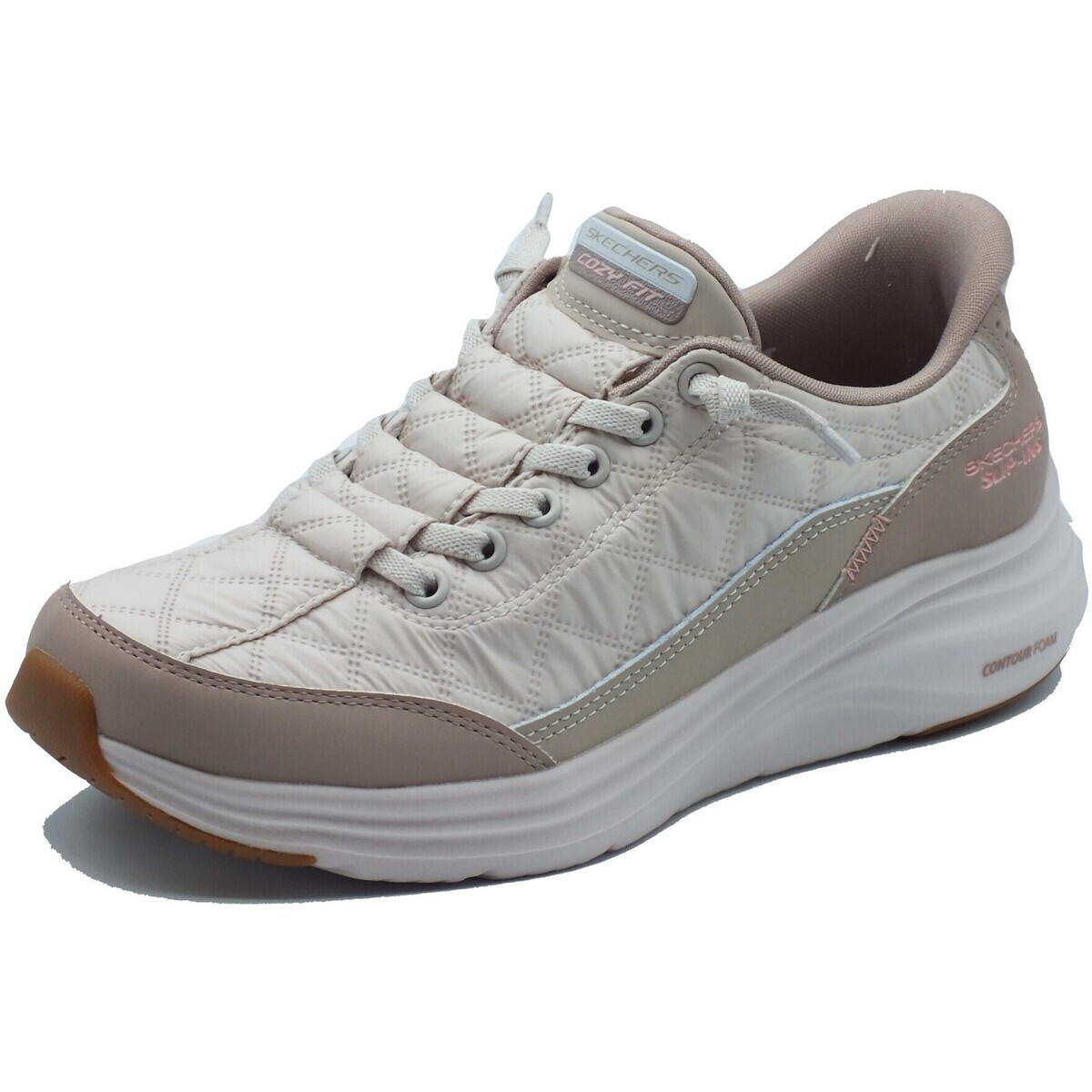 Skechers  150404 Contour Foam Natural  Béžová