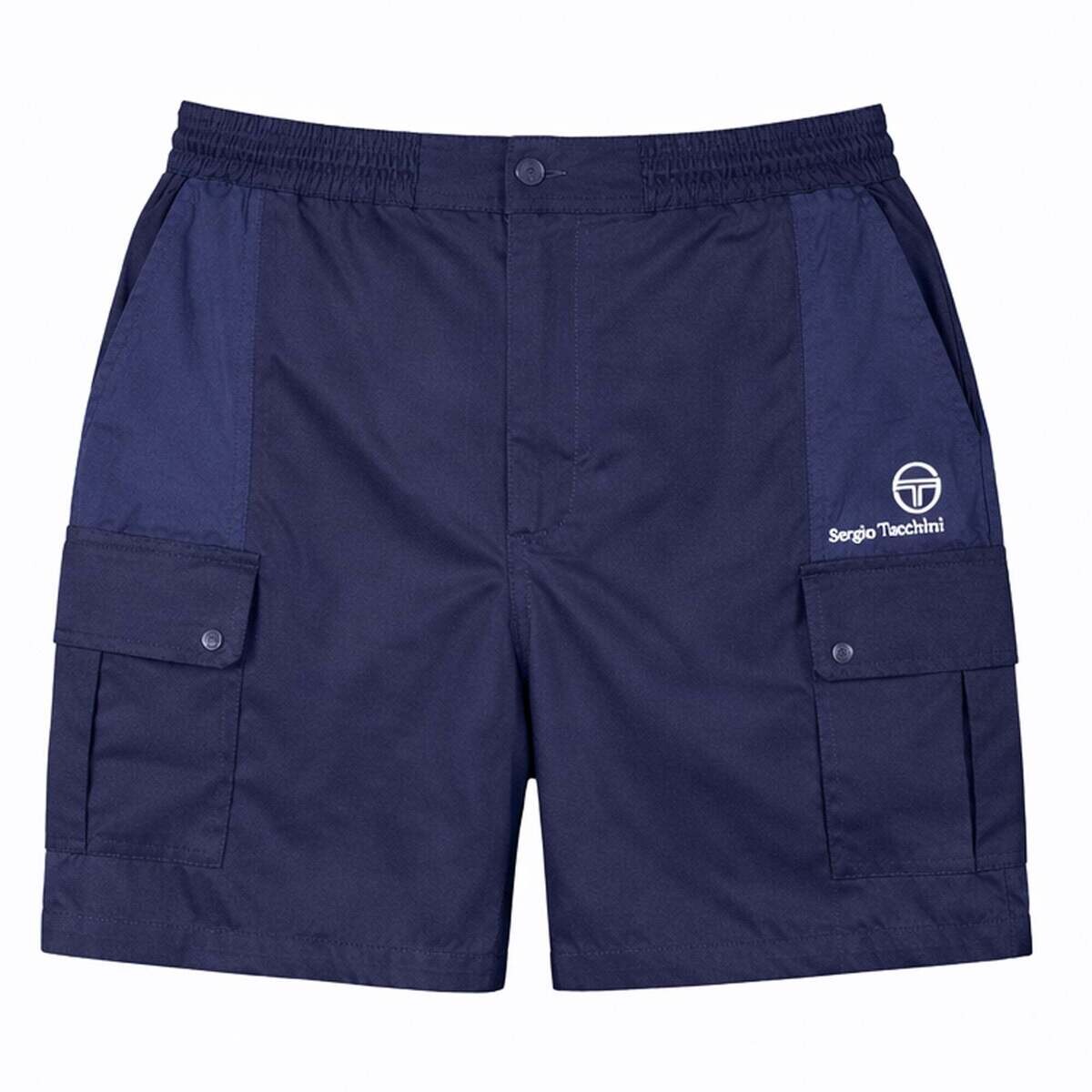 Sergio Tacchini  Calisti Shorts Maritime Blue  Modrá